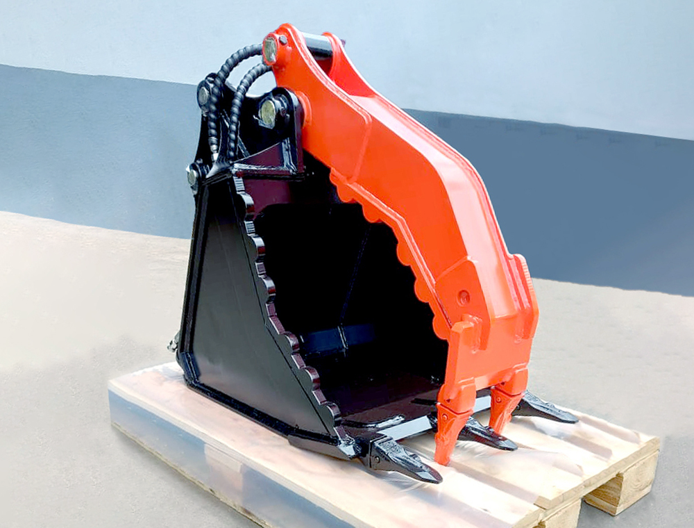 hydraulic thumb bucket